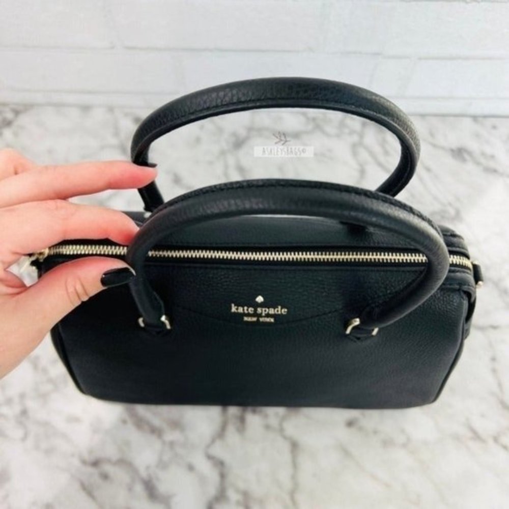 Kate Spade Pebbled Leather Satchel Crossbody - Picture 2 of 8